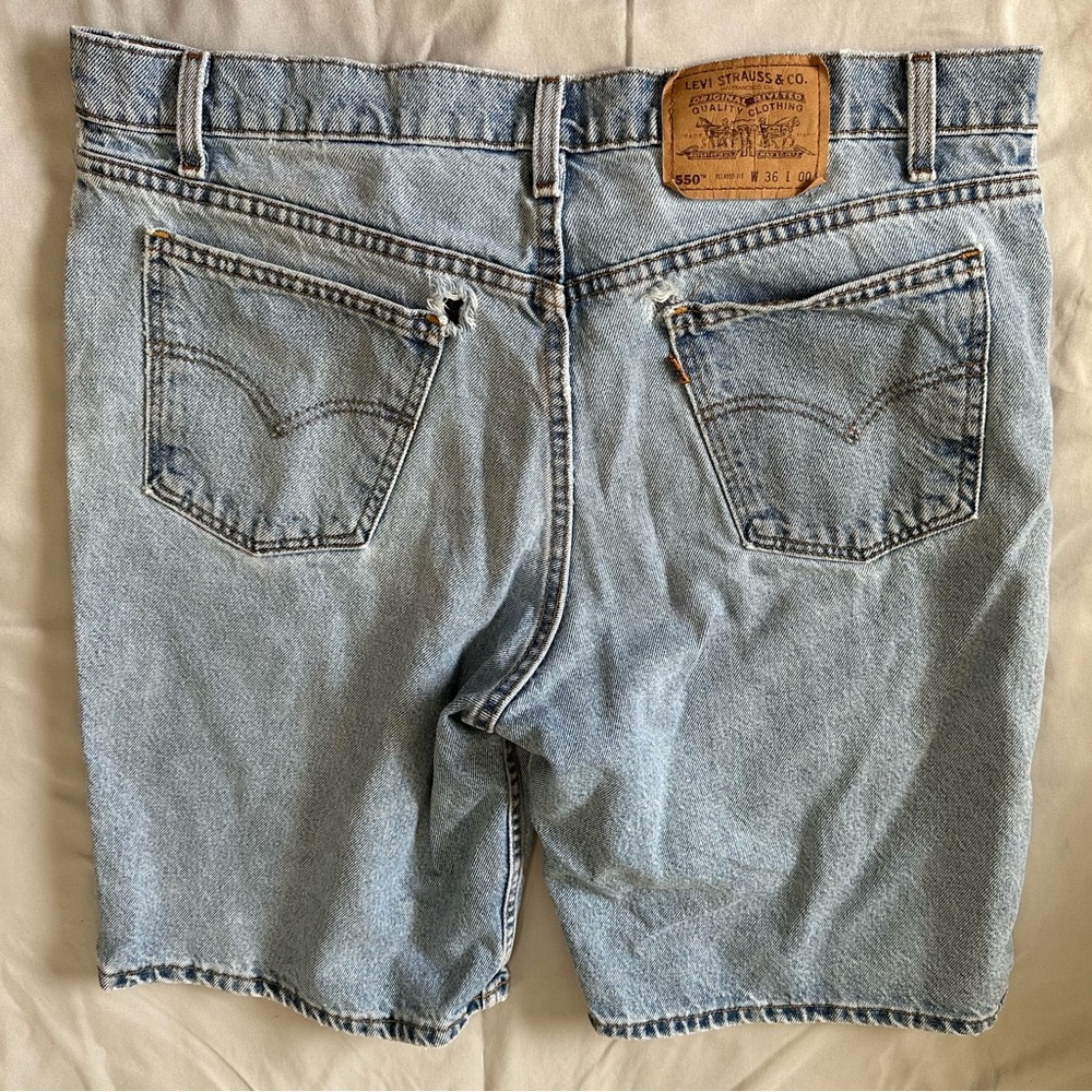 Vintage Levi's Light Blue Denim Shorts